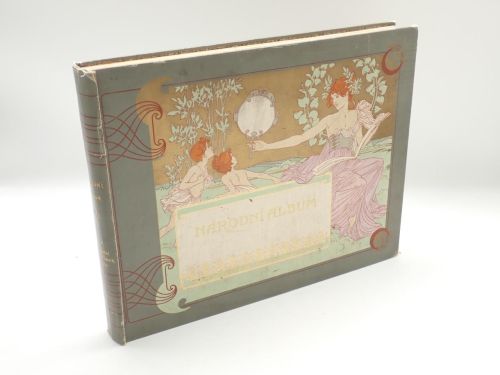 Portada del libro de Narodni album. Sbirka podobizen a zivotopisu ceskych lidi praci a snahami vynikajicich i zaslouzilych....