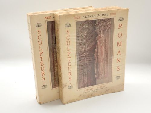 Portada del libro de Voyage au pays des sculpteurs romans. Croquis de route a travers la France par Alexis Forel. Illustrations...