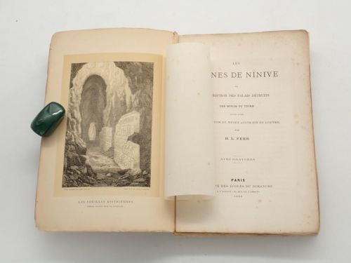 Portada del libro de Les ruines de Ninive ou description des palais détruits des bords du Tigre, suivie d'une description...