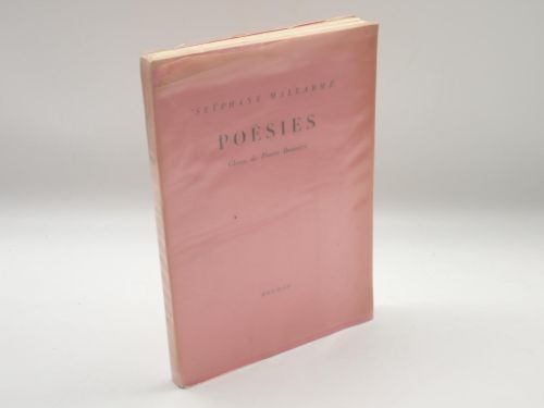 Portada del libro de Stéphane Mallarmé. Poésies. Gloses de Pierre Beausire