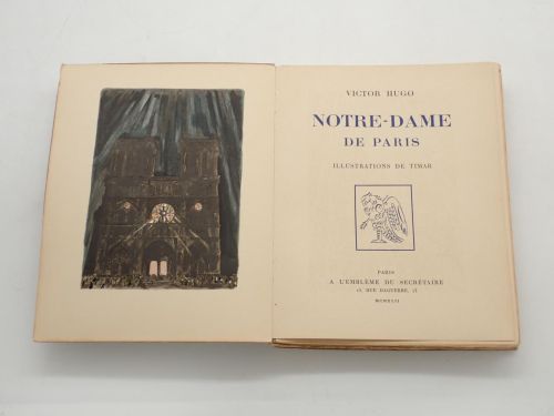 Portada del libro de Notre-Dame de Paris. Illustrations de Timar