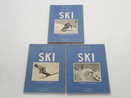 Portada del libro de Ski. Technique - Compétition - Montagne. Photographies de Georges Tairraz