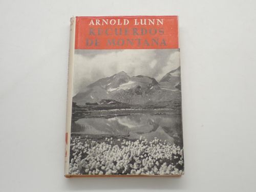 Portada del libro de Recuerdos de montaña