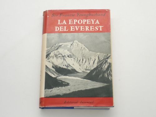 Portada del libro de La epopeya del Everest