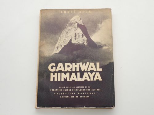 Portada del libro de Garhwal Himalaya. Expédition suisse 1939