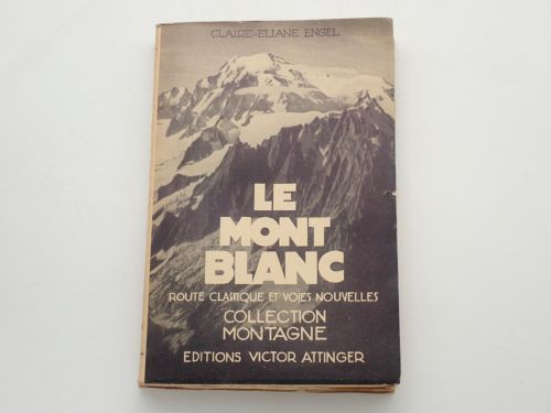 Portada del libro de Le Mont-Blanc. Route classique et voies nouvelles