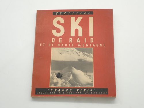Portada del libro de Ski de raid et de haute montagne. Préface de J.L. Babelay
