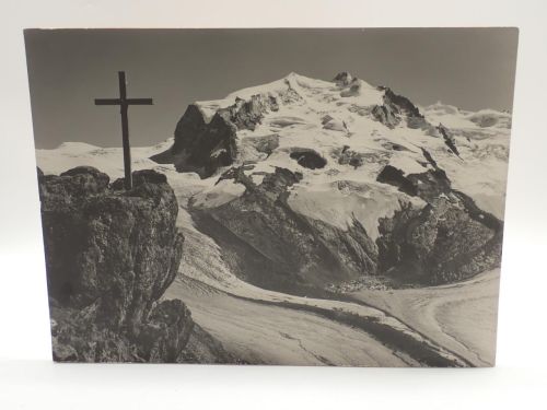 Portada del libro de Monte Rosa, Zermatt, Suiza [FOTOGRAFÍA SOBRE PAPEL ADHERIDO A TABLERO]