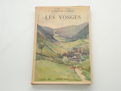 Portada del libro de Les vosgues. Photos de Jean Roubier